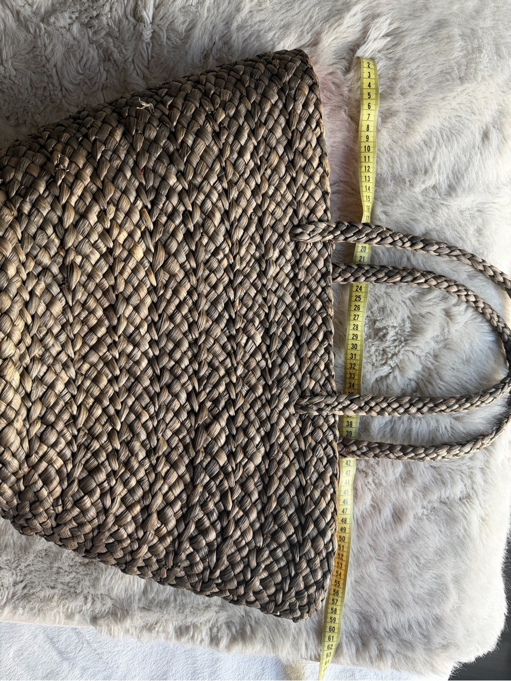 J.Crew straw bag. - Picture 6 of 10